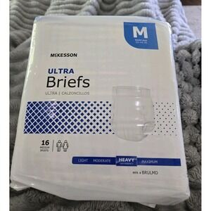 McKesson Disposable Pull Up Incontinence Briefs Underwear Diapers Heavy 16 Pack